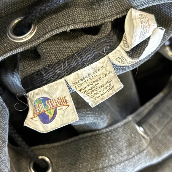 Vintage 90\'s Universal Studios Expedition Canvas Backpack Adventure Bag